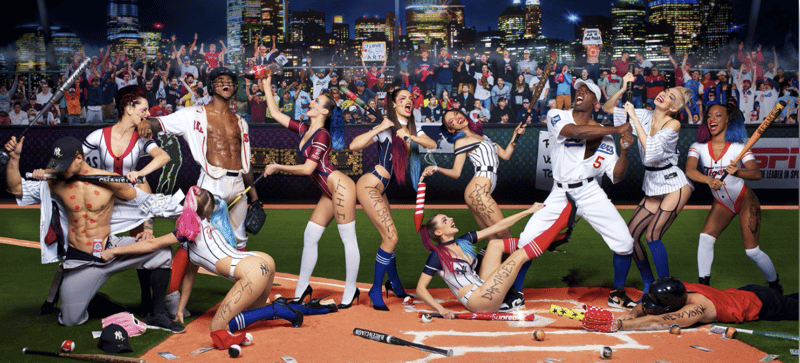 SENSUAL FIGHT - Baseball Fighting, 2022 — Philippe Shangti