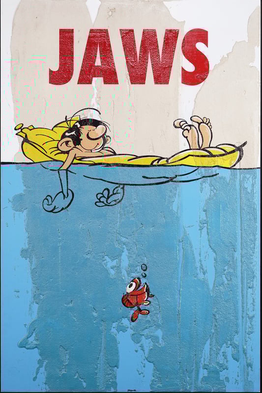 Jaws serie 2 - dibond