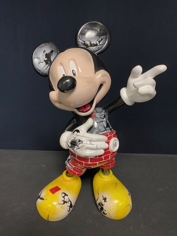 MICKEY - Banksy style — Peppone