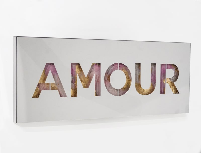 SERIE COLORS - Bandeau Horizontal - Amour, 2021