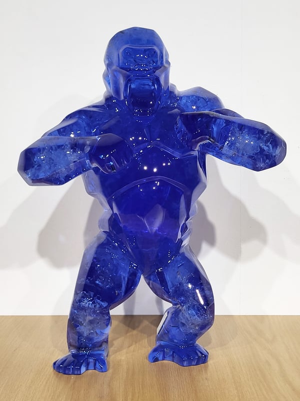Wild Kong Full Fractal Bleu - 52 cm