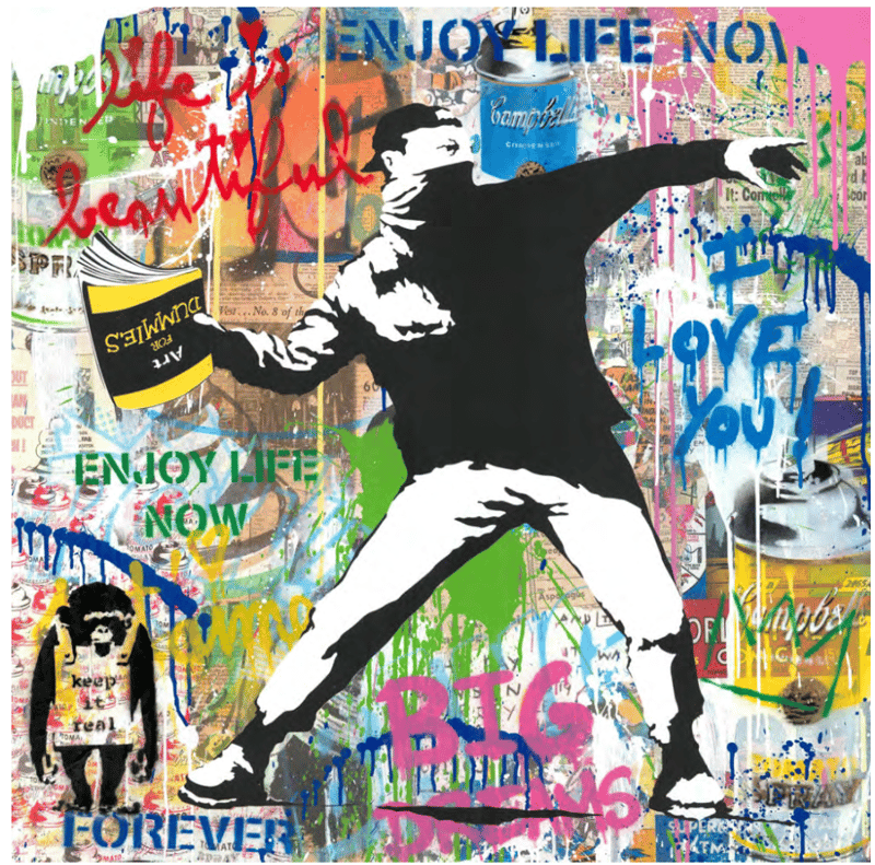 Banksy Thrower, 2022