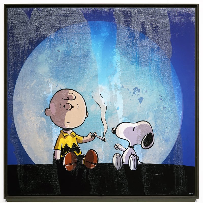 Dark side of the moon V2 - dibond — Peppone