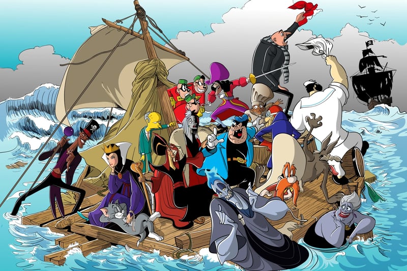 La radeau de mla méduse V2 - dibond