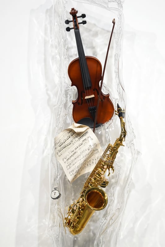 Violon bois et saxophone