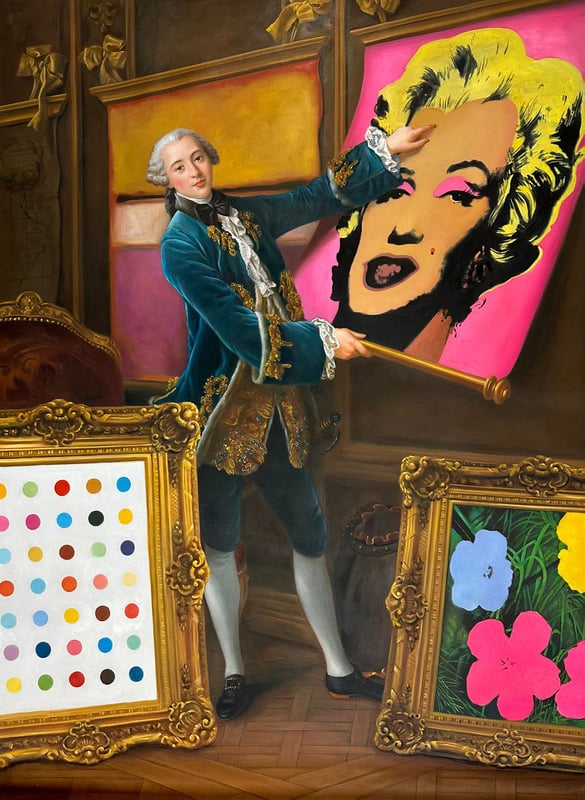 The Art Collector Marilyn Pink