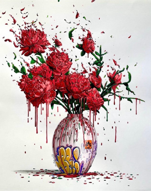 FLEURS : Rouge Amour