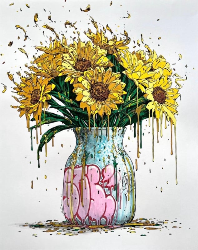 FLEURS : Jaune Bonheur