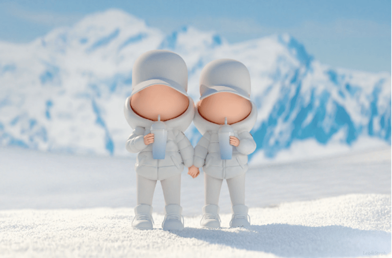 Kid Cup Montain Couple — Leo & Steph