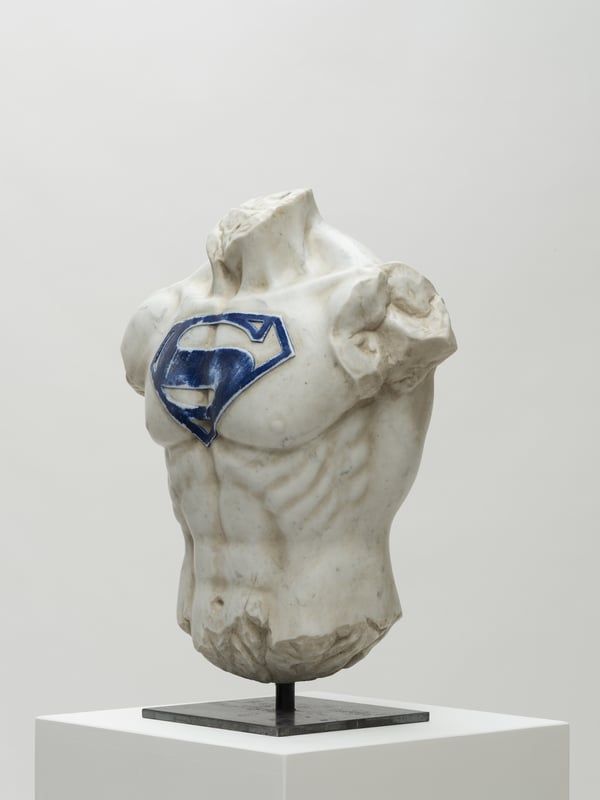 Bust of Hero - Bleu — Filippo Tincolini