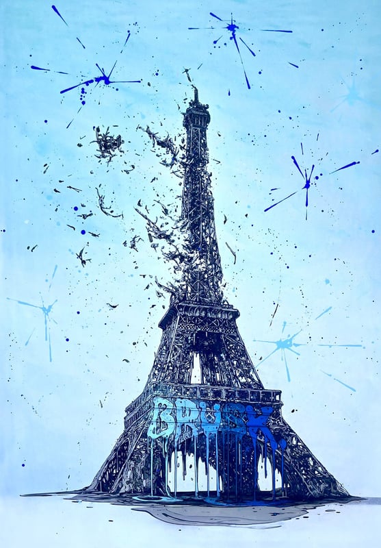 Dripping Eiffel 04 — Brusk