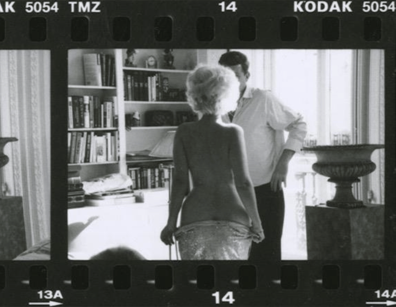 Marilyn Undressing for JFK
