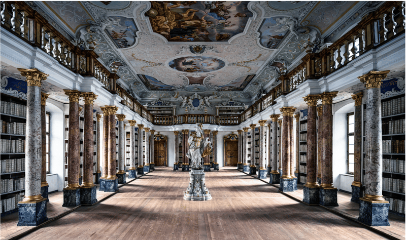 Ottobeuren Abbey Library, 2024 (Ottobeuren, Germany)