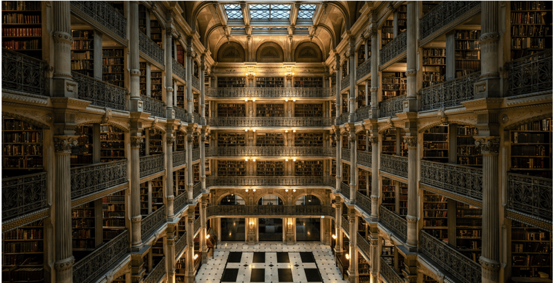 George Peabody Library, 2022 (Baltimore)