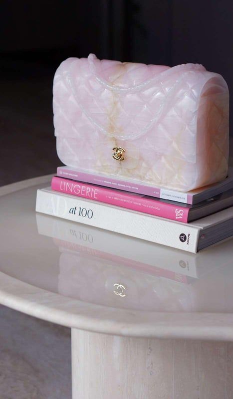 Coco bag in pink Onyx, 2024
