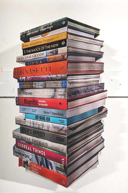Bookstack (Solid Hollows), 2025