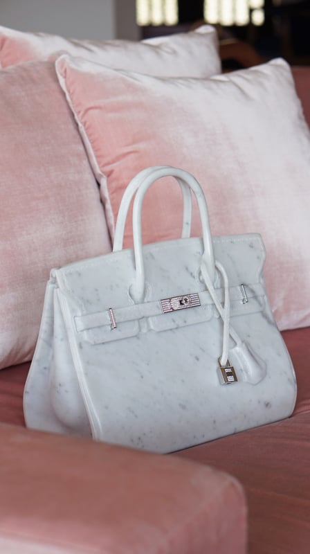 THE B BAG with Swarovski