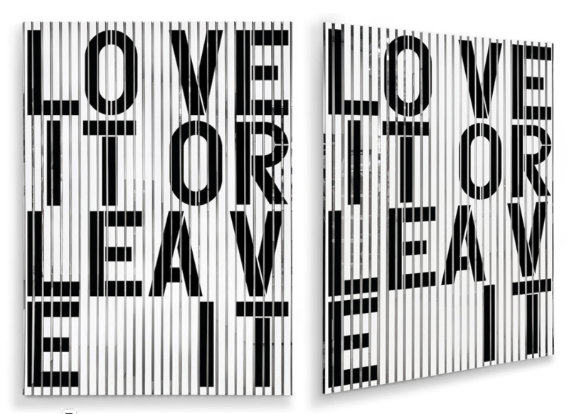 Love it or leave it