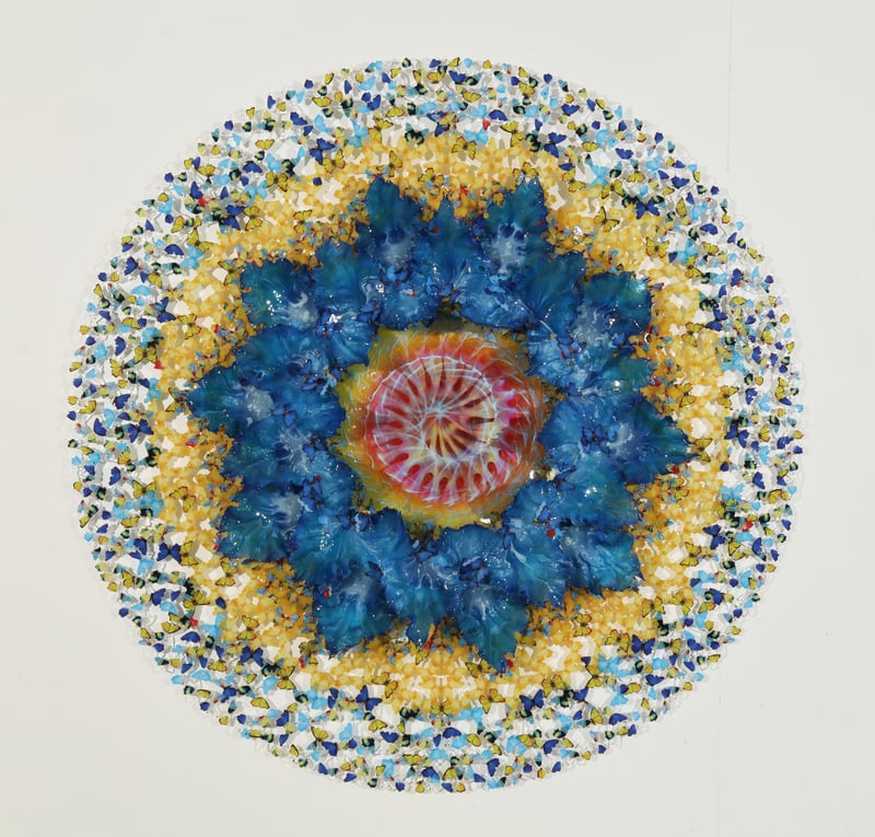 Dreamcatcher lotus light on