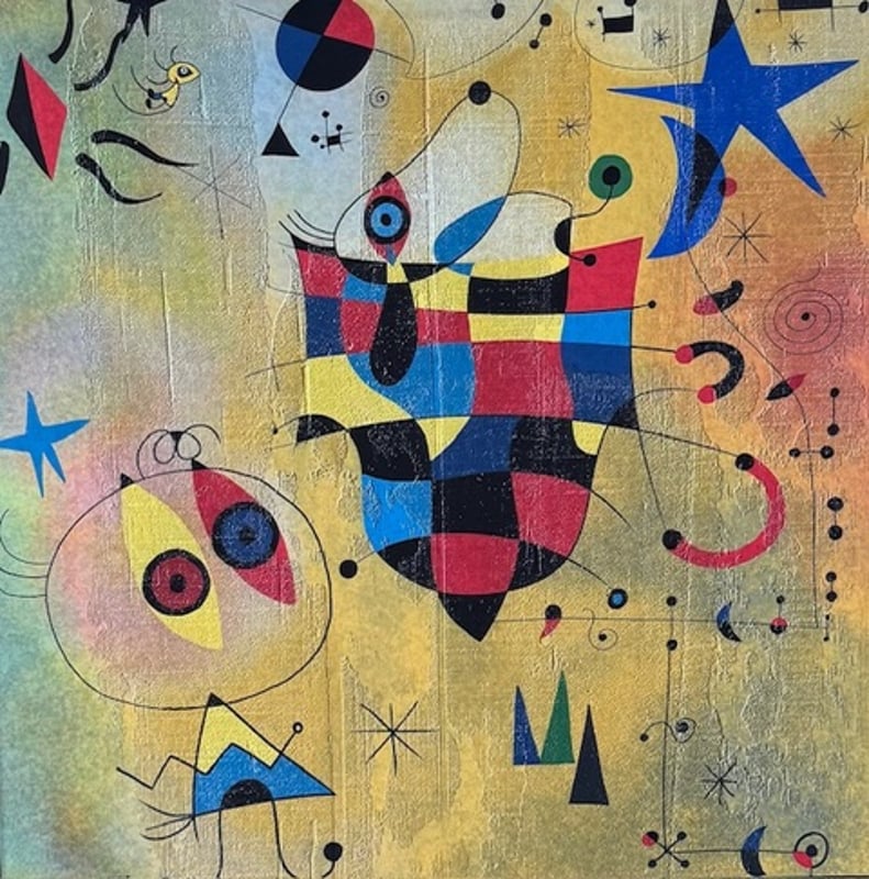 ICONIC PAINTERS - Miró — Peppone