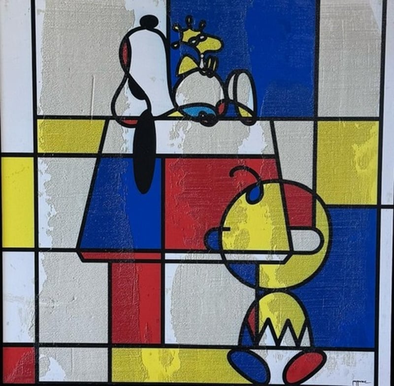 ICONIC PAINTERS - Mondrian