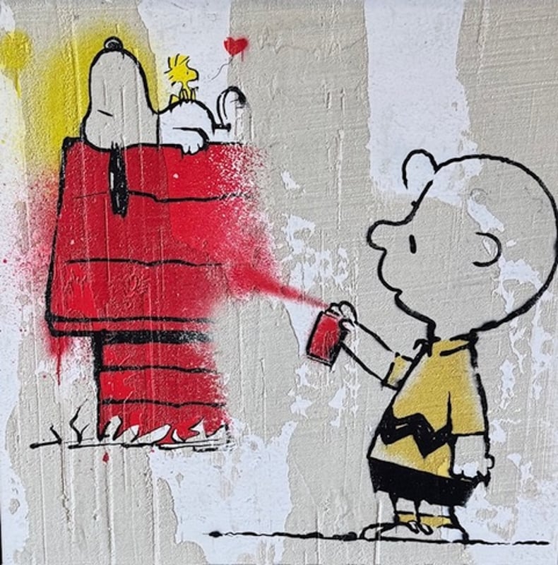 ICONIC PAINTERS - Banksy