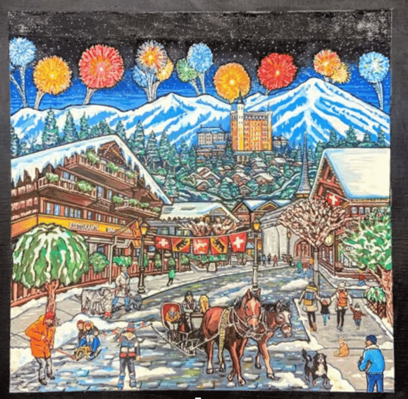 Horse and Buggy through Switzerland