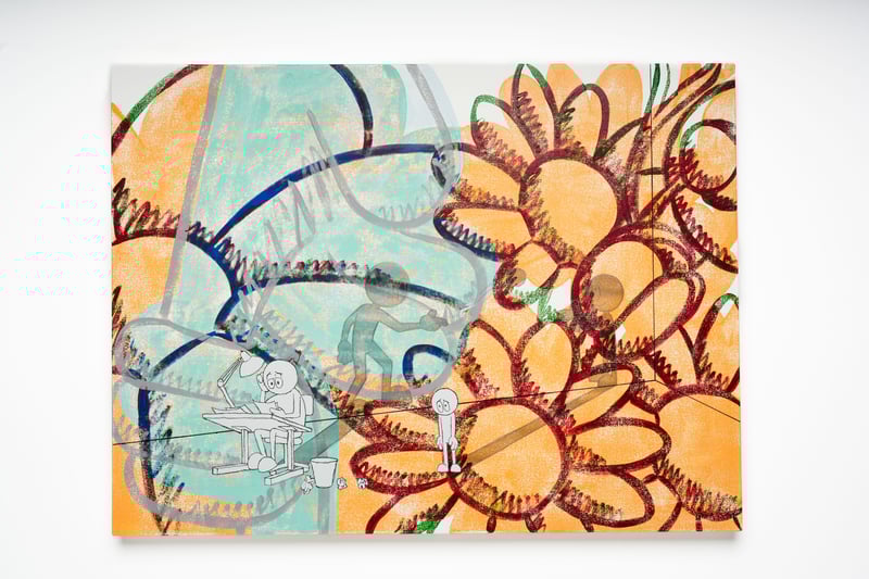 Cat in the Cradle - paint