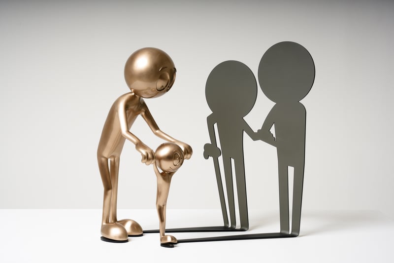 Now and Later - sculpture