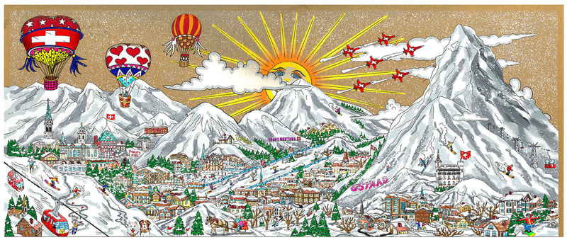 Winter Wonderland in the Swiss Alps AP