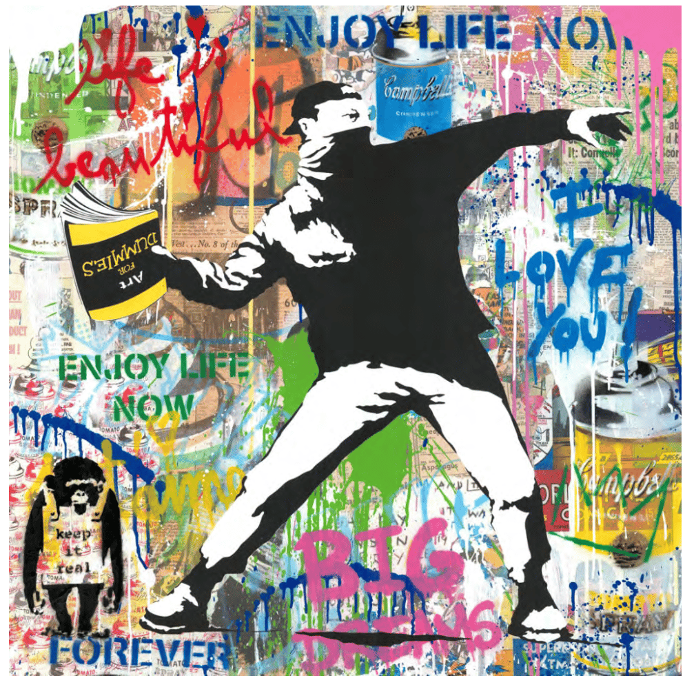 Banksy Thrower, 2022