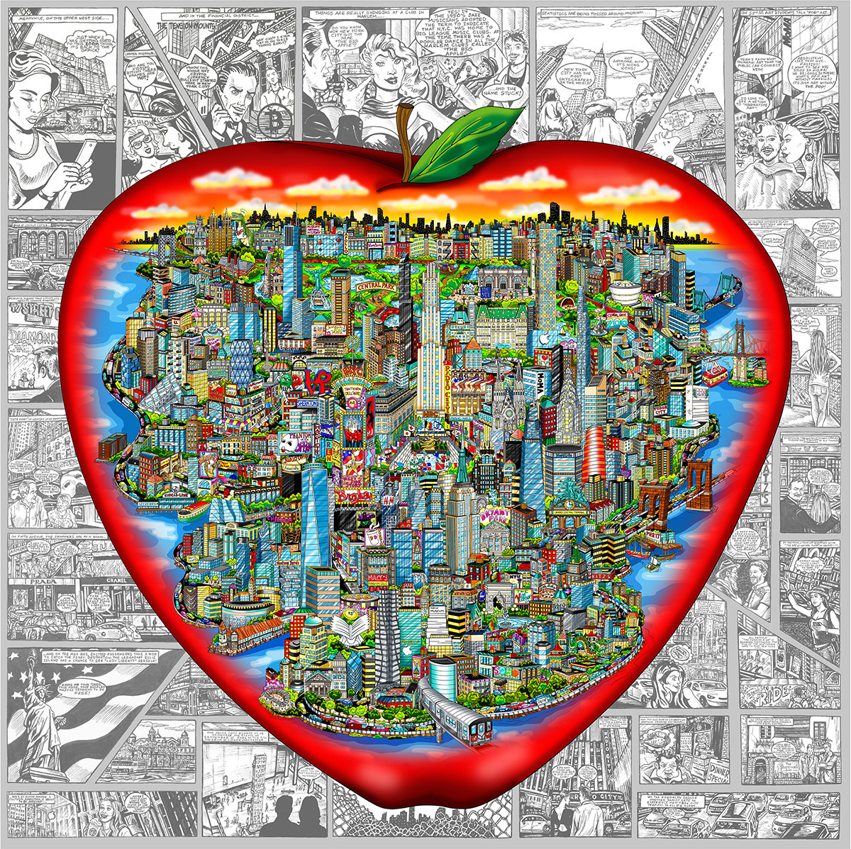 Chronicles of the big apple Comic
