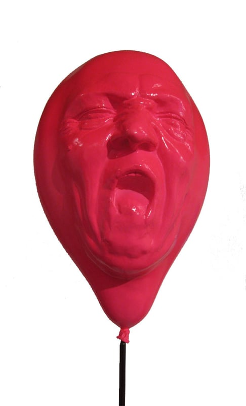 Ballon rose