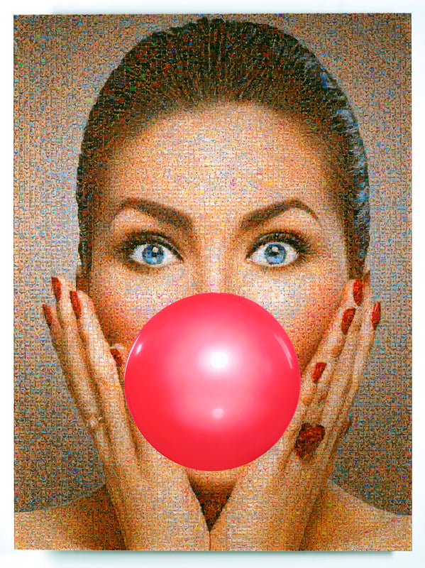 Bubble me - rouge, 2023