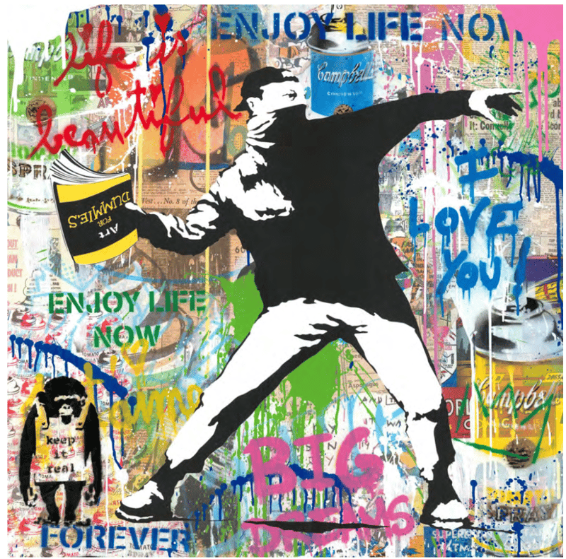 Banksy Thrower, 2022