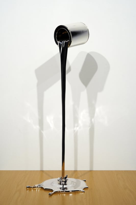 Flow chrome, 80 cm