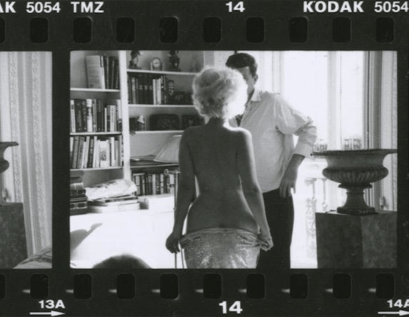 Marilyn Undressing for JFK