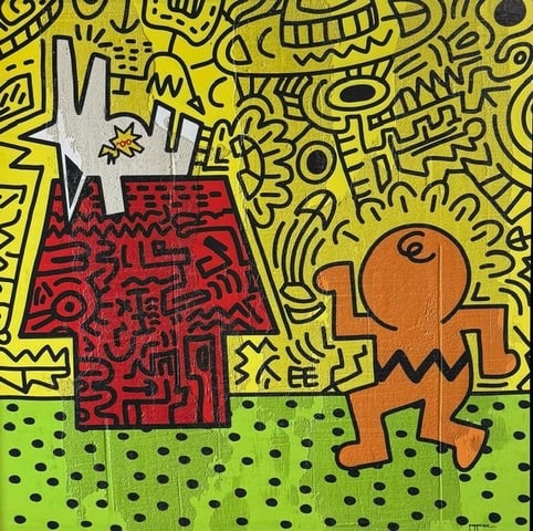 ICONIC PAINTERS - K. Harring