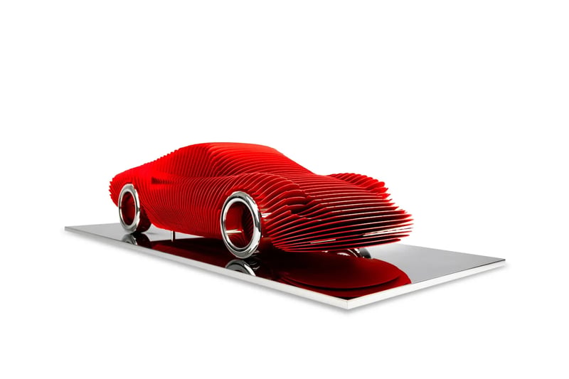 Ferrari Dino 246 - rouge texturé
