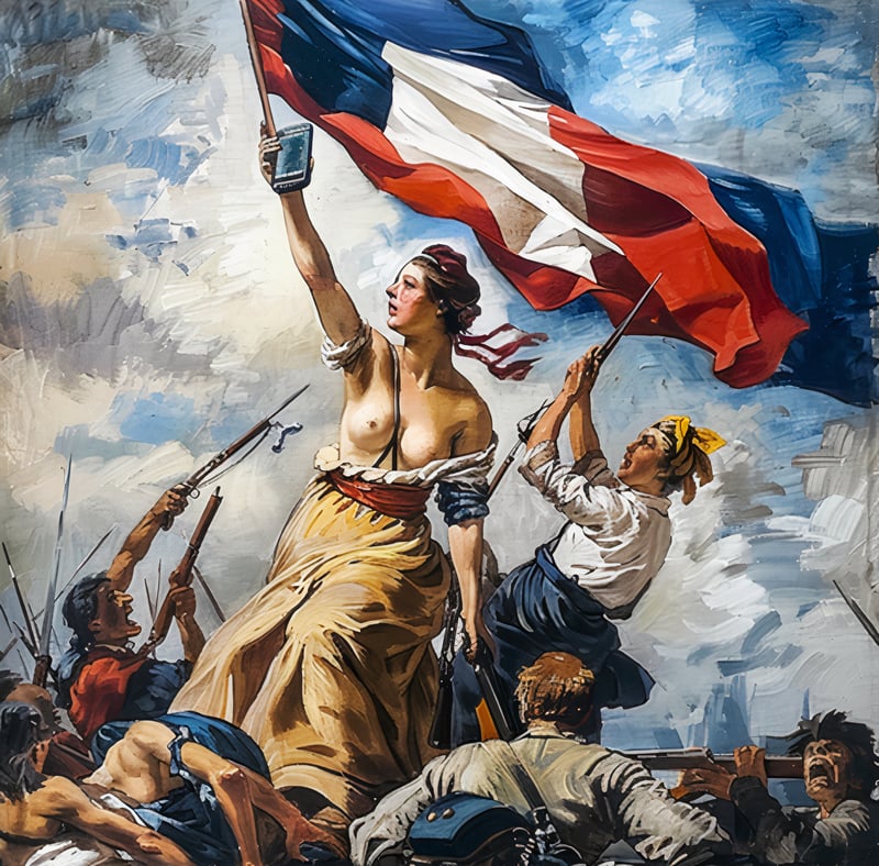 Who's La Liberté Guidant le Peuple Calling ?