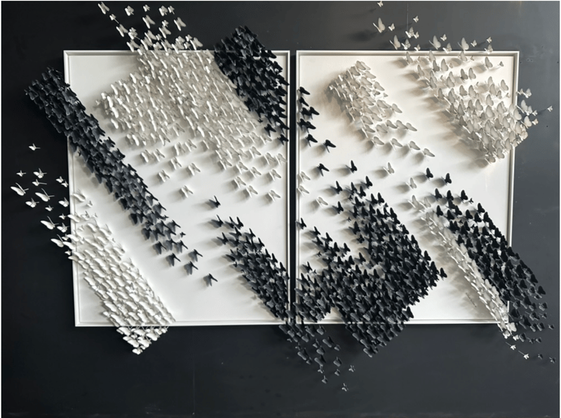 RENCONTRE No. 31 - diptych